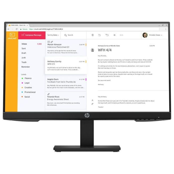 HP P24h G4 FHD Monitor (7VH44AA)