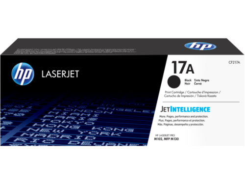 HP 17A Black Original LaserJet Toner Cartridge (CF217A)