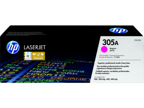 HP 305A Magenta Original LaserJet Toner Cartridge (CE413A)