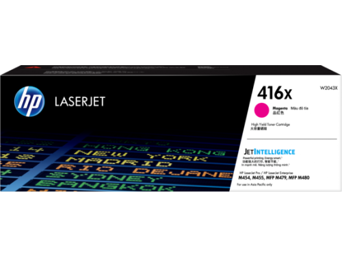 HP 416X High Yield Magenta Original LaserJet Toner Cartridge (W2043X)