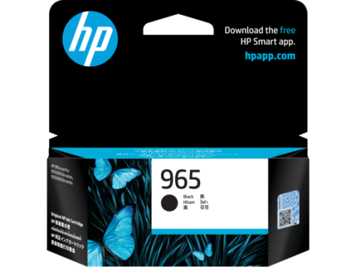 HP 965 Black Original Low Yield Cartridge (3JA80AA)