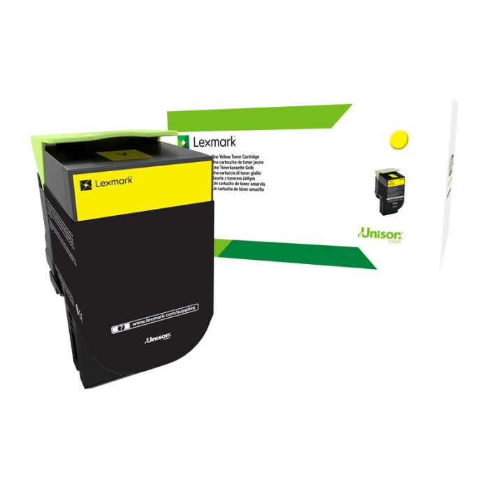 Lexmark 708XY Extra HY Yellow Toner (LX708XY)