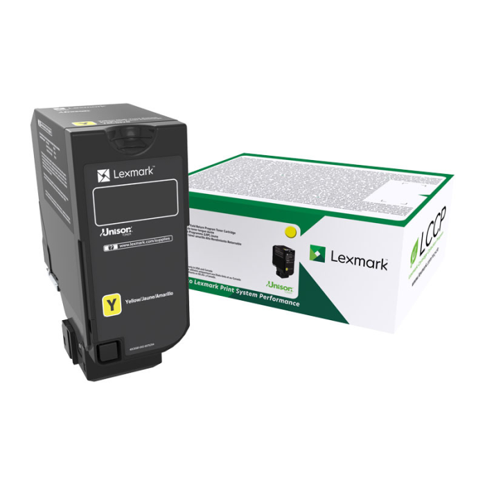 Lexmark 74C60Y0 Yellow Toner (LX746Y)