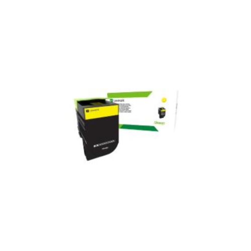 Lexmark 808SY Std Yellow Toner (LX808SY)