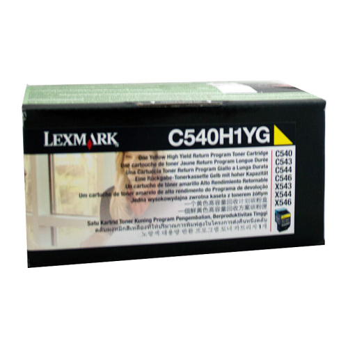 Lexmark C540H1YG Yellow Toner (LX540H1YG)