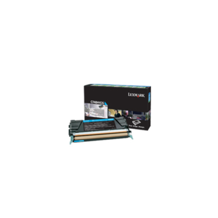Lexmark C748H1CG HY Pre Cyan Cartridge (LXC748H1CG)
