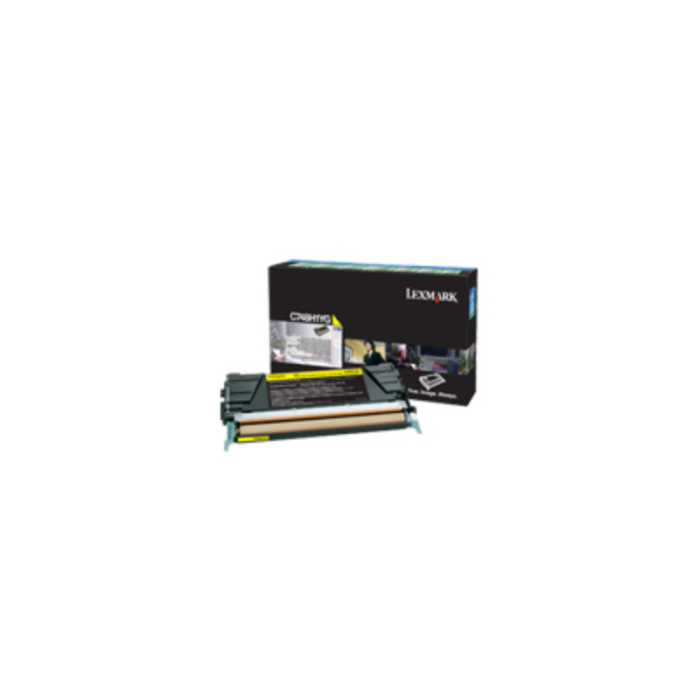 Lexmark C748H1YG HY Pre Yellow Cartridge (LXC748H1YG)