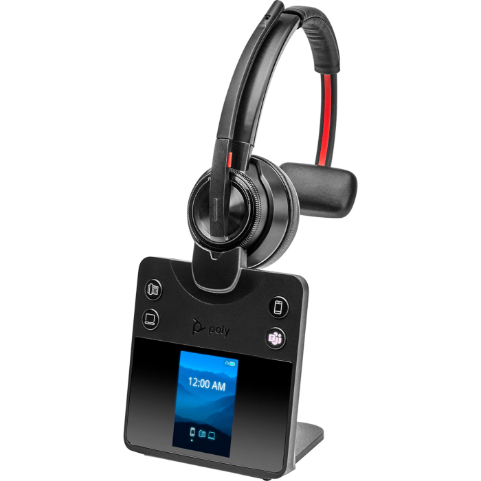 Poly Savi 8410 Office Monaural Microsoft Teams Certified DECT 1880-1900 MHz Headset (8L5A9AA)